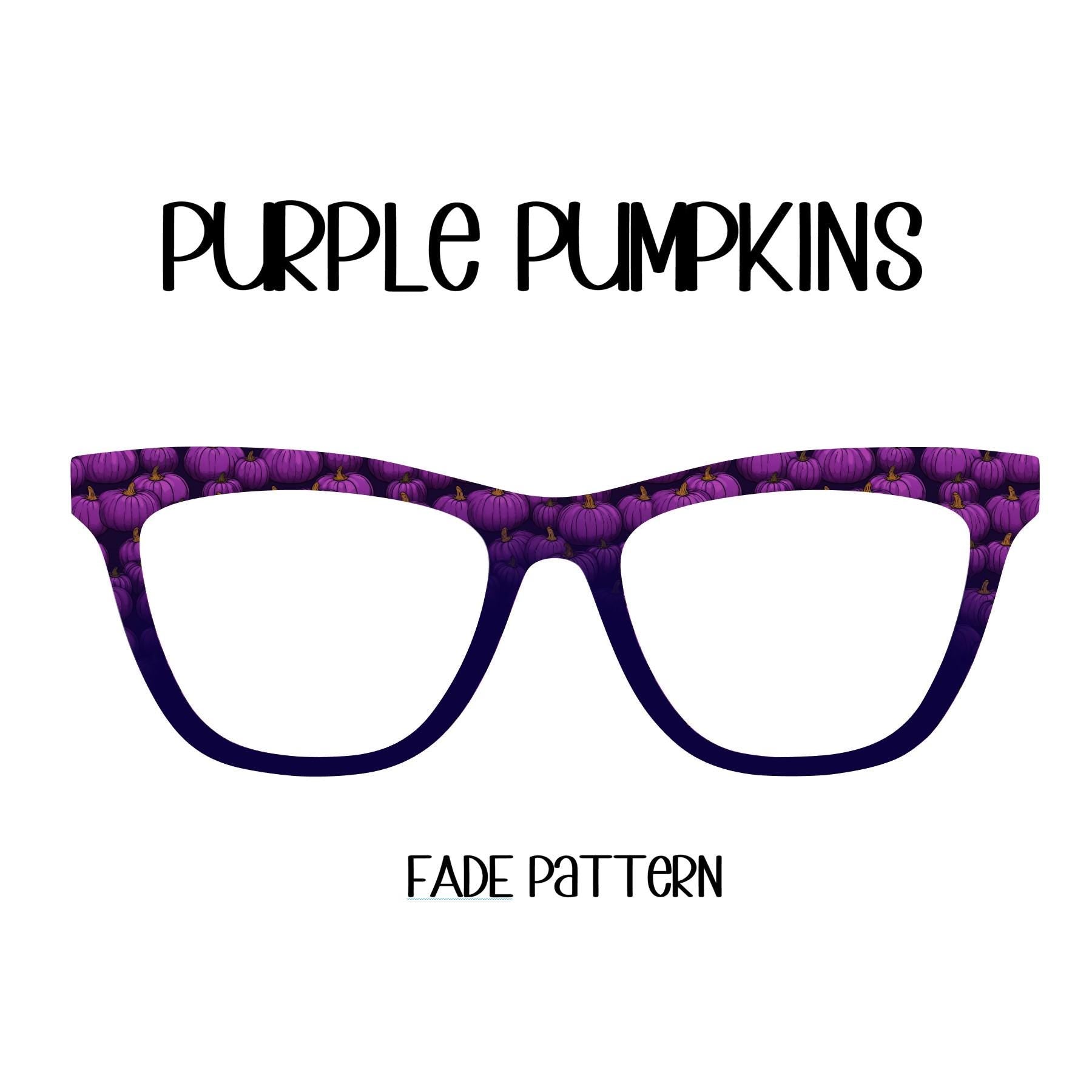 PURPLE PUMPKINS Eyewear Toppers, comes with N52 magnets