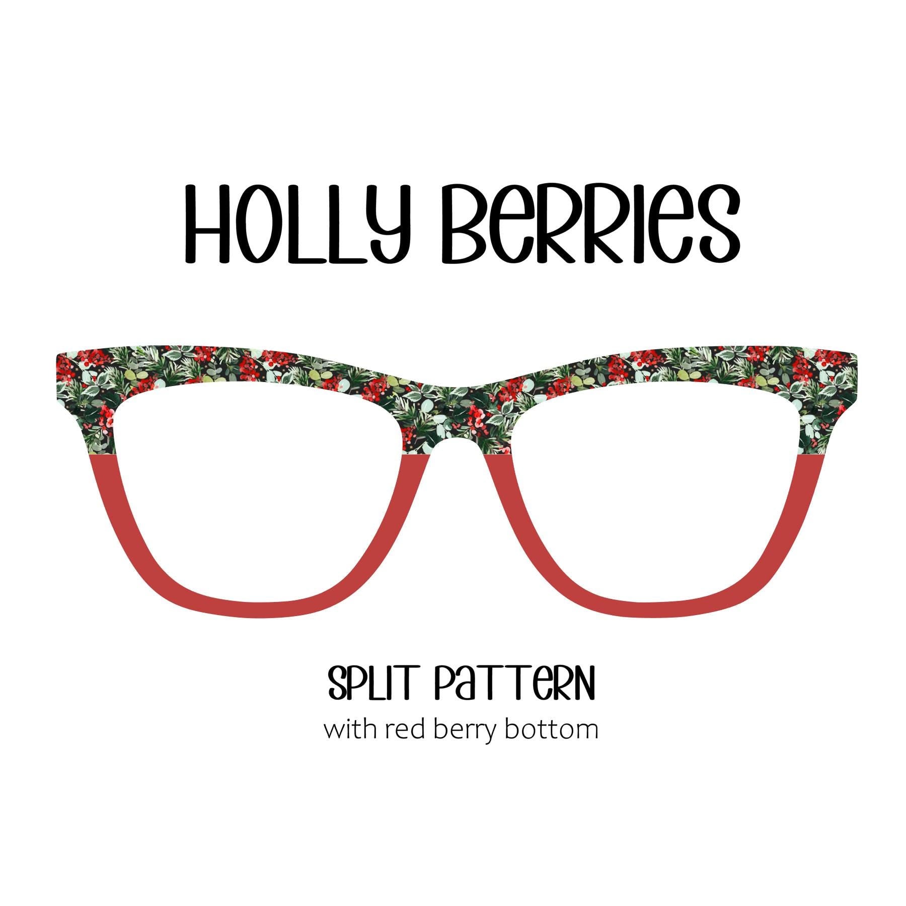 HOLLY BERRIES Eyewear Toppers, comes with N52 magnets