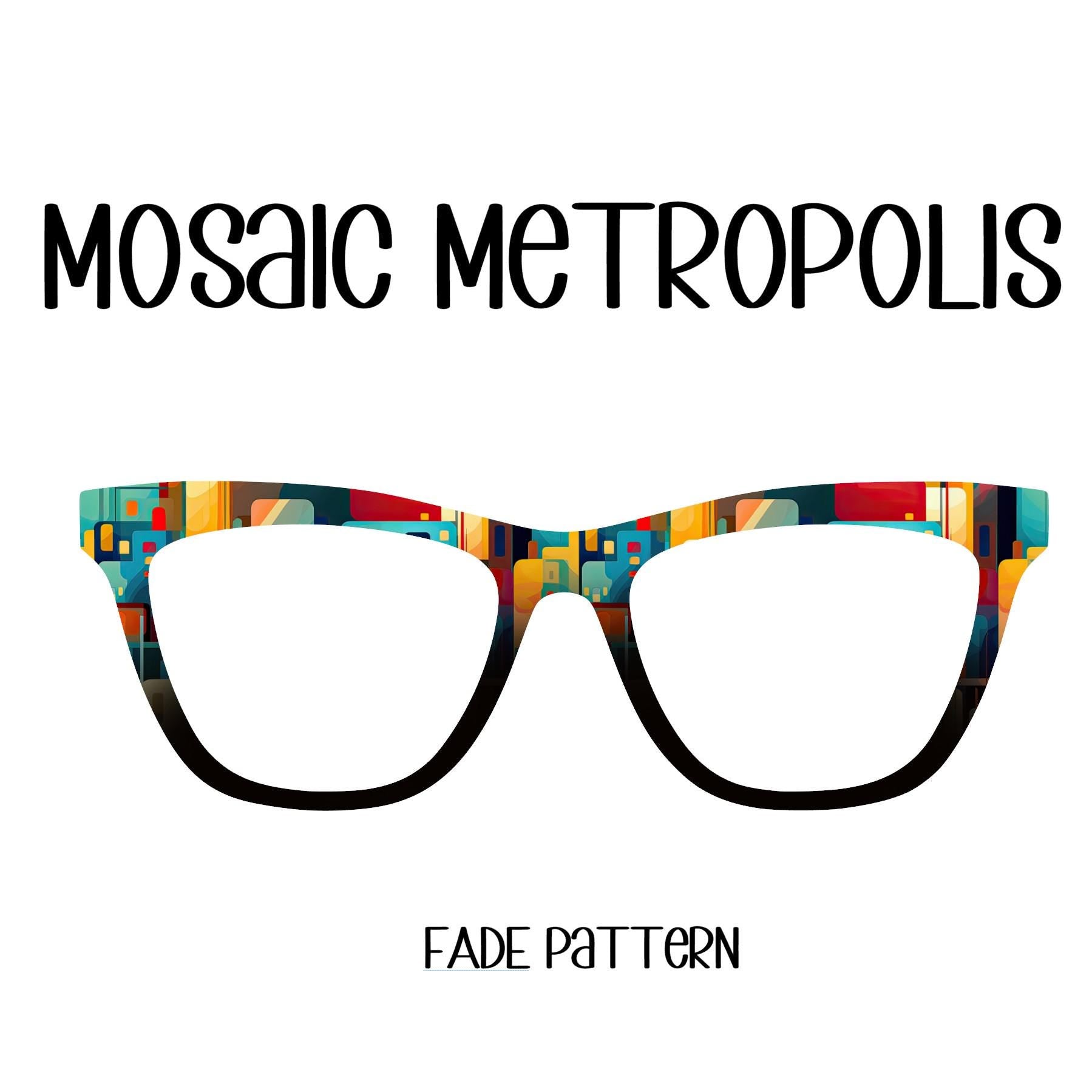 MOSAIC METROPOLIS Eyewear Toppers, comes with N52 magnets