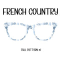 FRENCH COUNTRY - Choose Design 1 or 2 Eyewear Toppers, comes with N52 magnets
