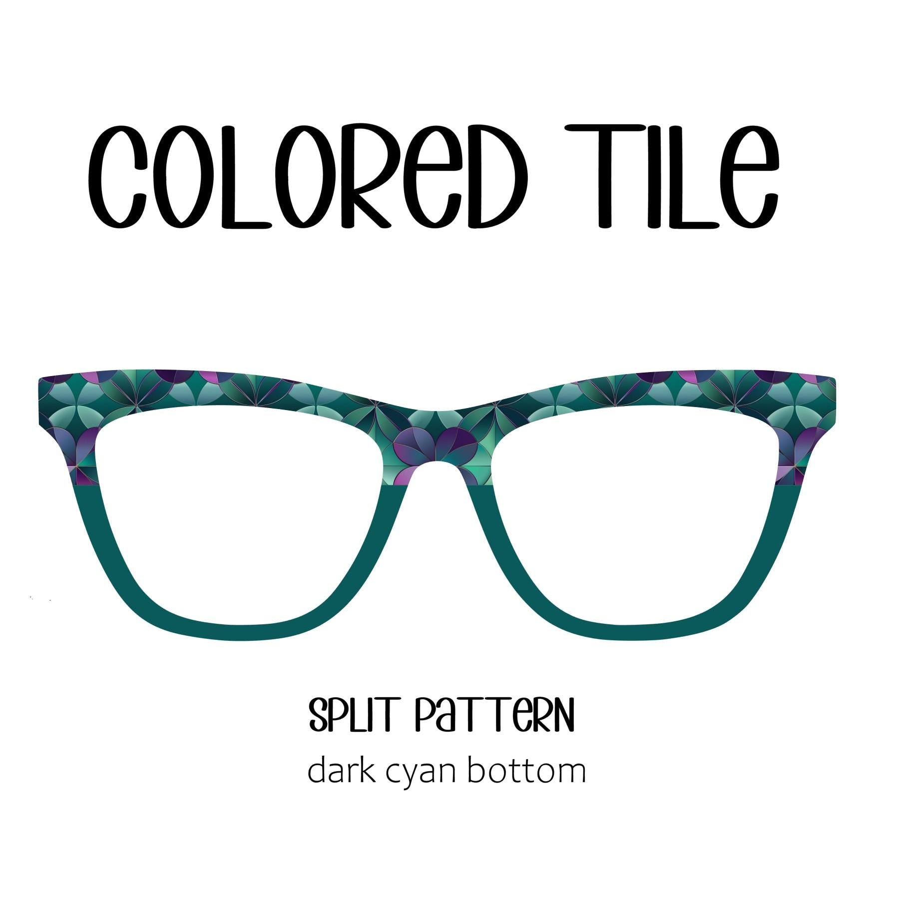 COLORED TILE Eyewear Toppers, comes with N52 magnets