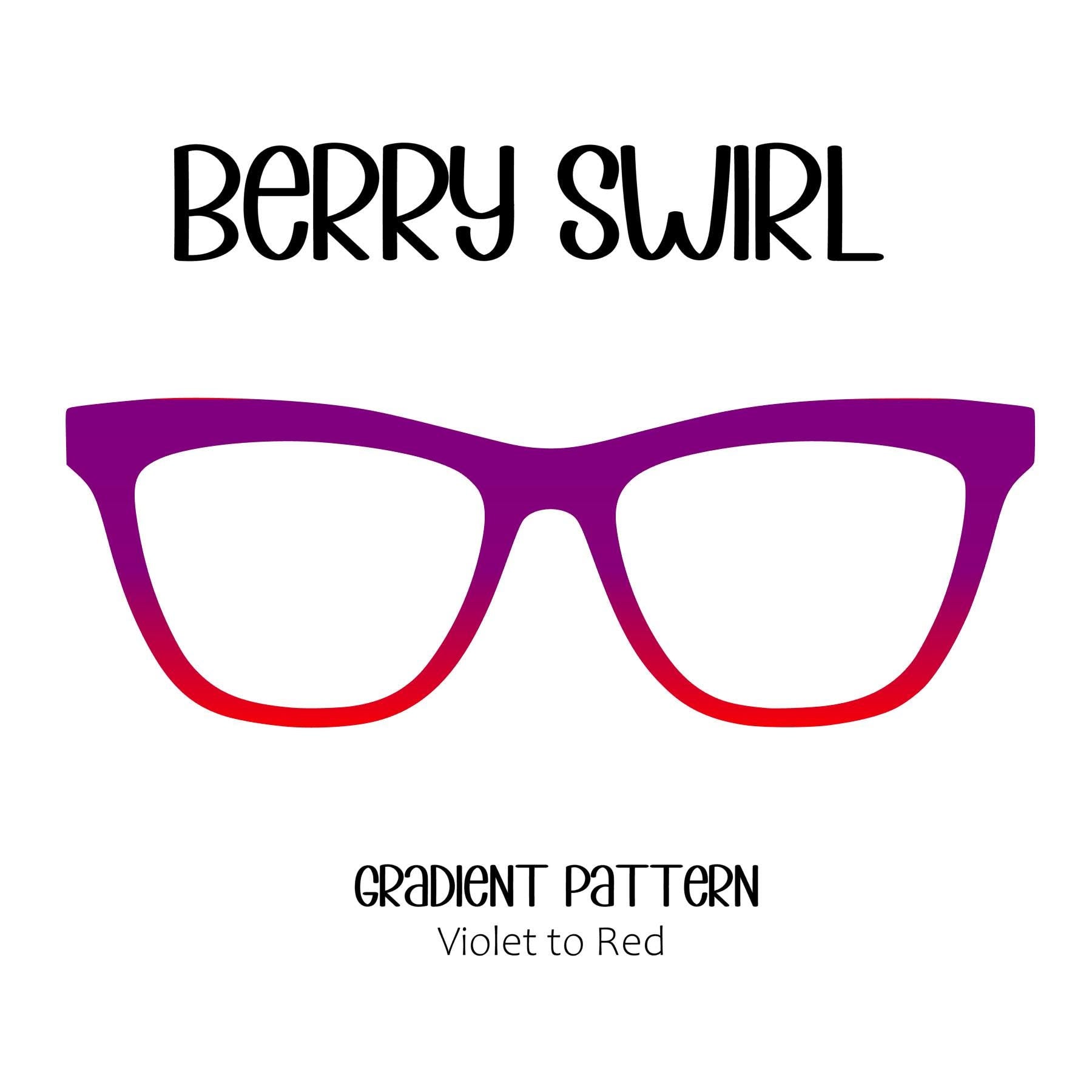 BERRY SWIRL Eyewear Toppers, comes with N52 magnets