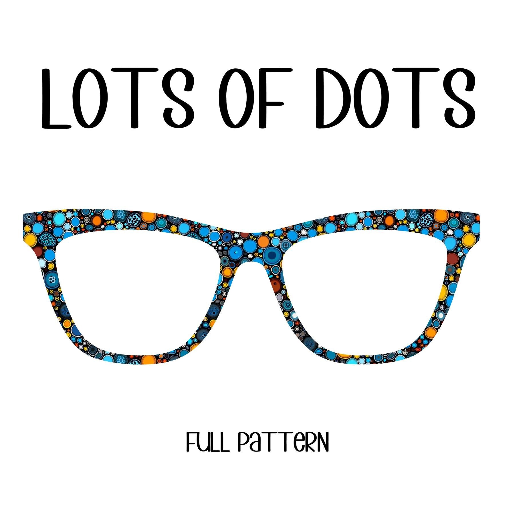 LOTS OF DOTS Eyewear Toppers, comes with N52 magnets