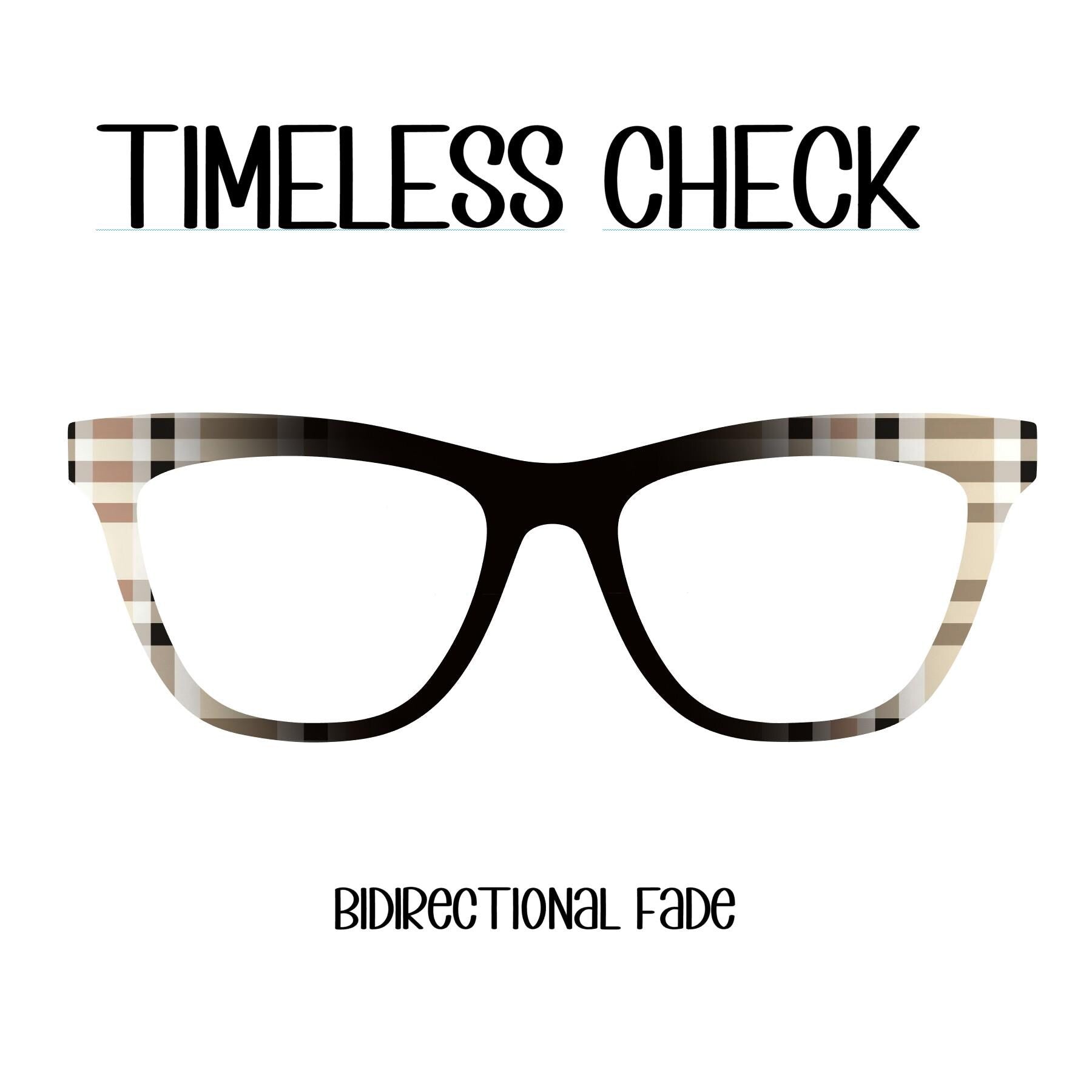 TIMELESS CHECK Eyewear Toppers, comes with N52 magnets