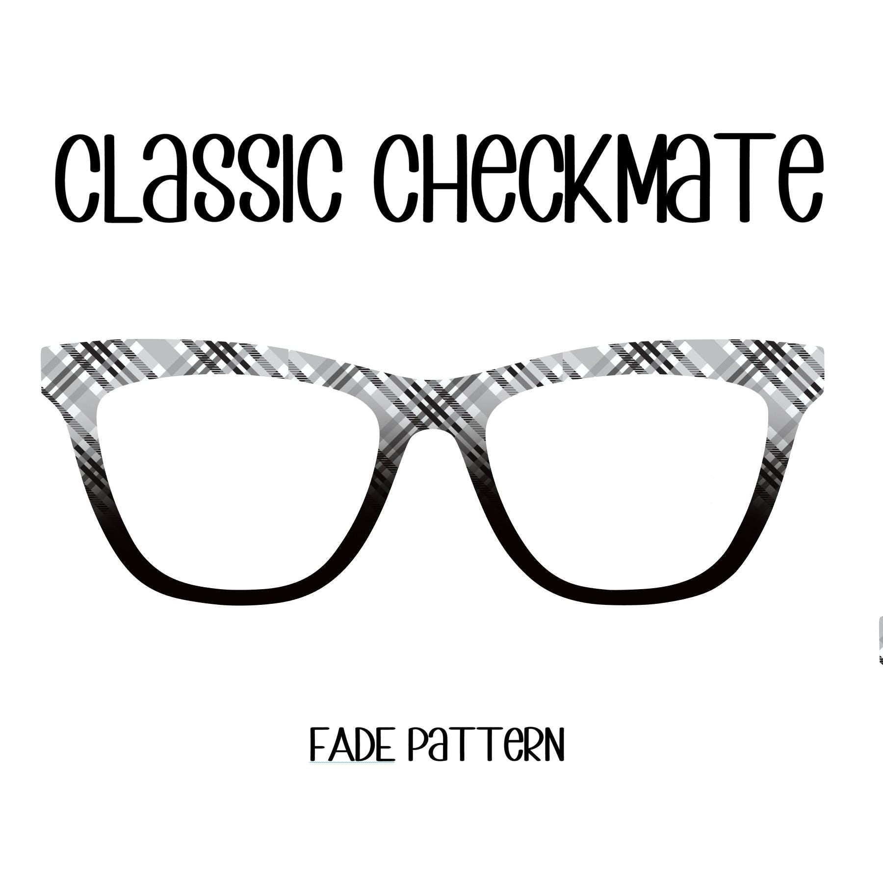 CLASSIC CHECKMATE Eyewear Toppers, comes with N52 magnets