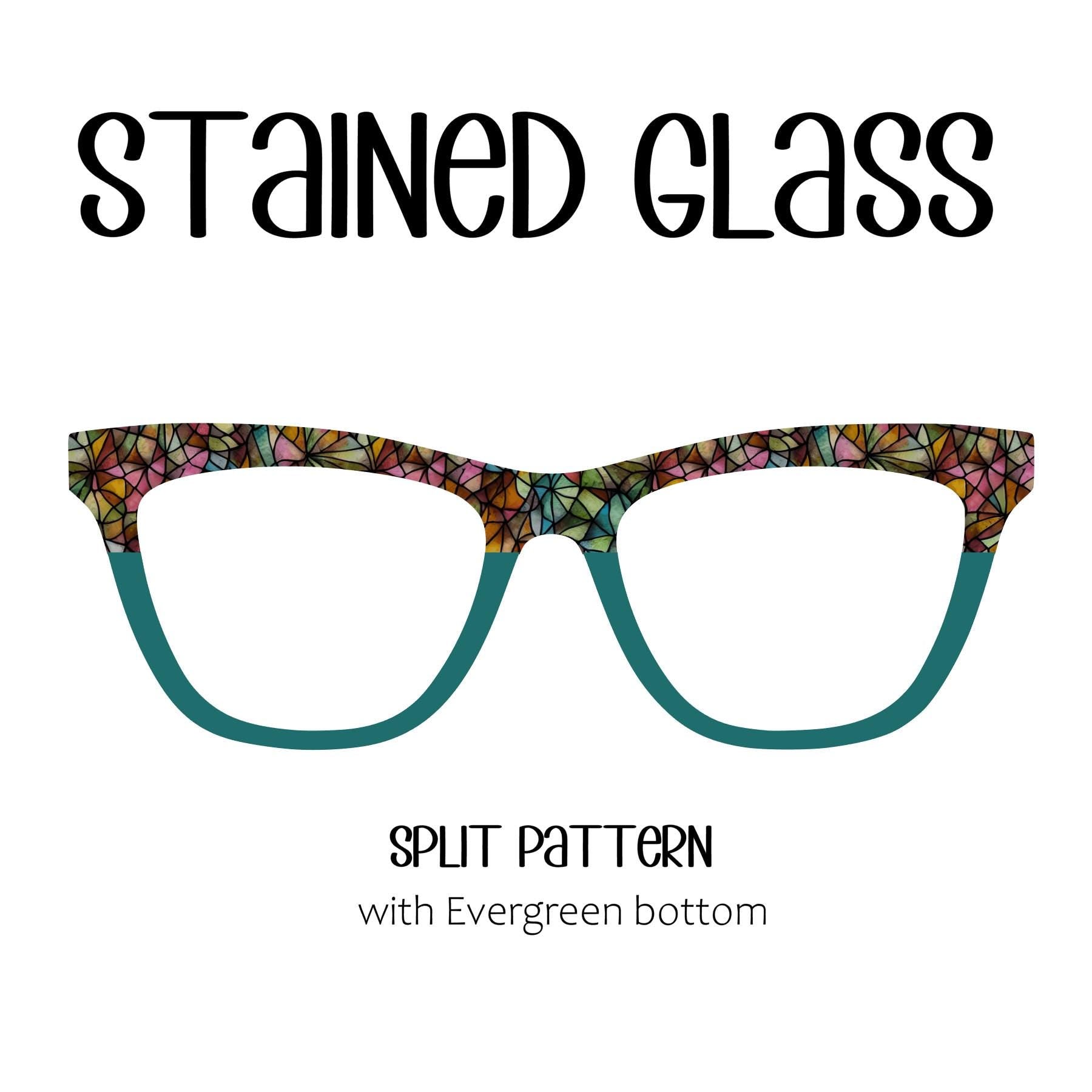 STAINED GLASS Eyewear Toppers, comes with N52 magnets