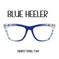 BLUE HEELER Eyewear Toppers, comes with N52 magnets