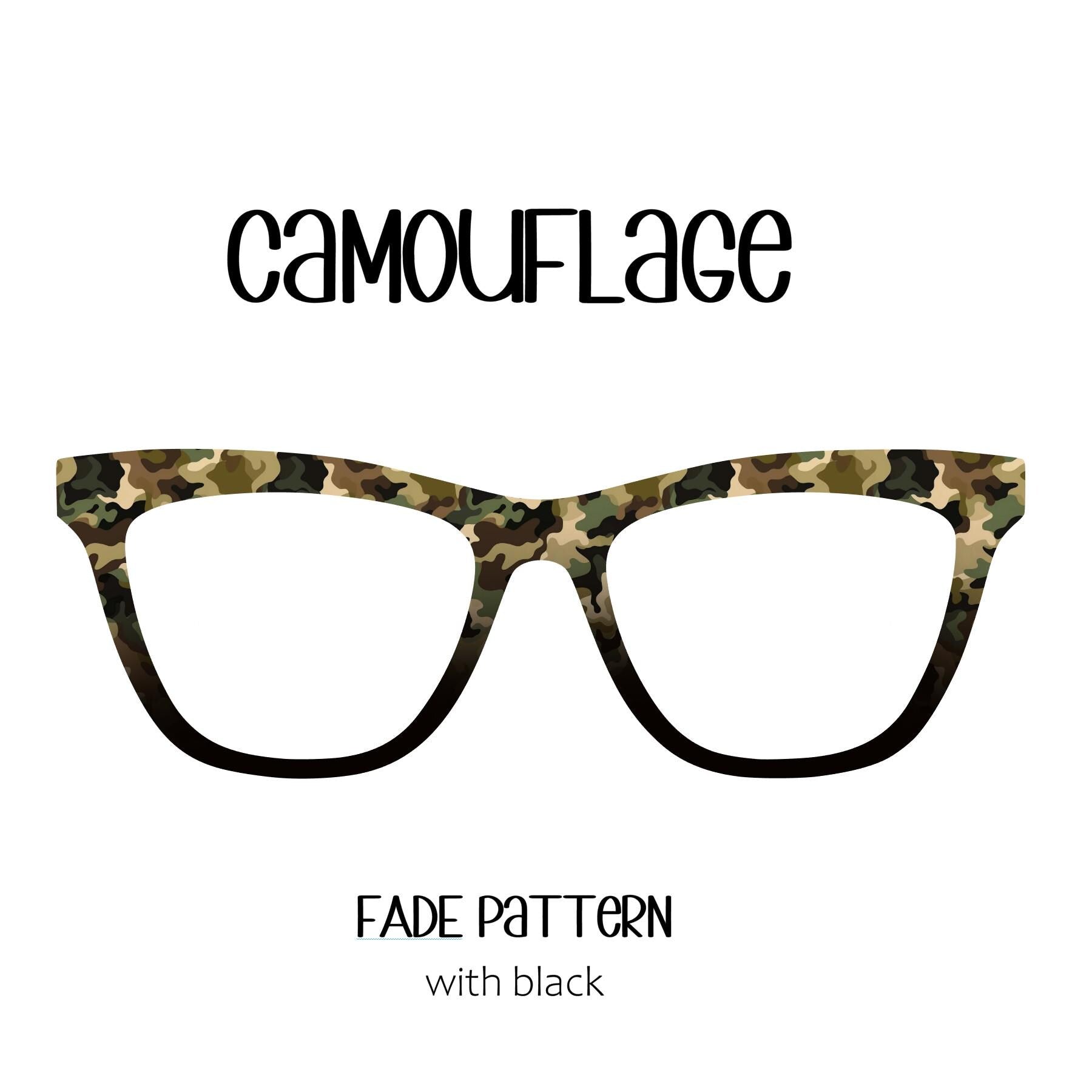 CAMOUFLAGE Eyewear Toppers, comes with N52 magnets