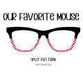 OUR FAVORITE MOUSE Eyewear Toppers, comes with N52 magnets
