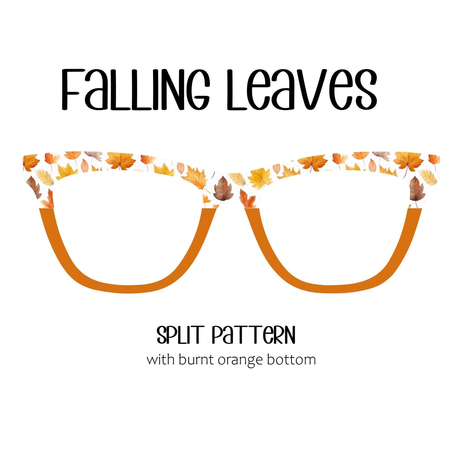 FALLING LEAVES Eyewear Toppers, comes with N52 magnets