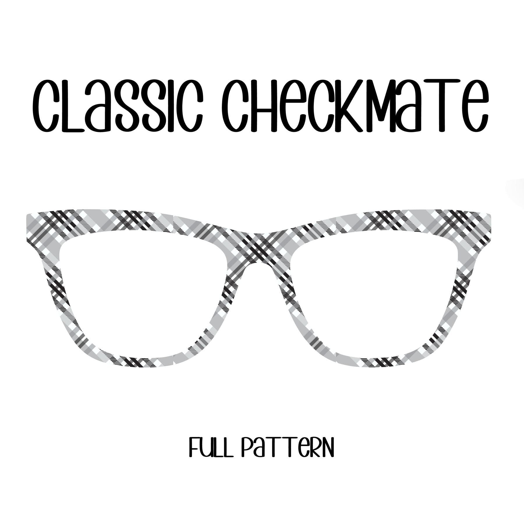 CLASSIC CHECKMATE Eyewear Toppers, comes with N52 magnets