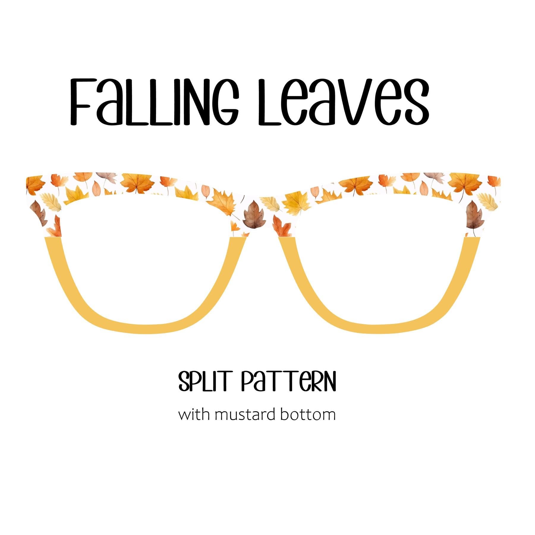 FALLING LEAVES Eyewear Toppers, comes with N52 magnets
