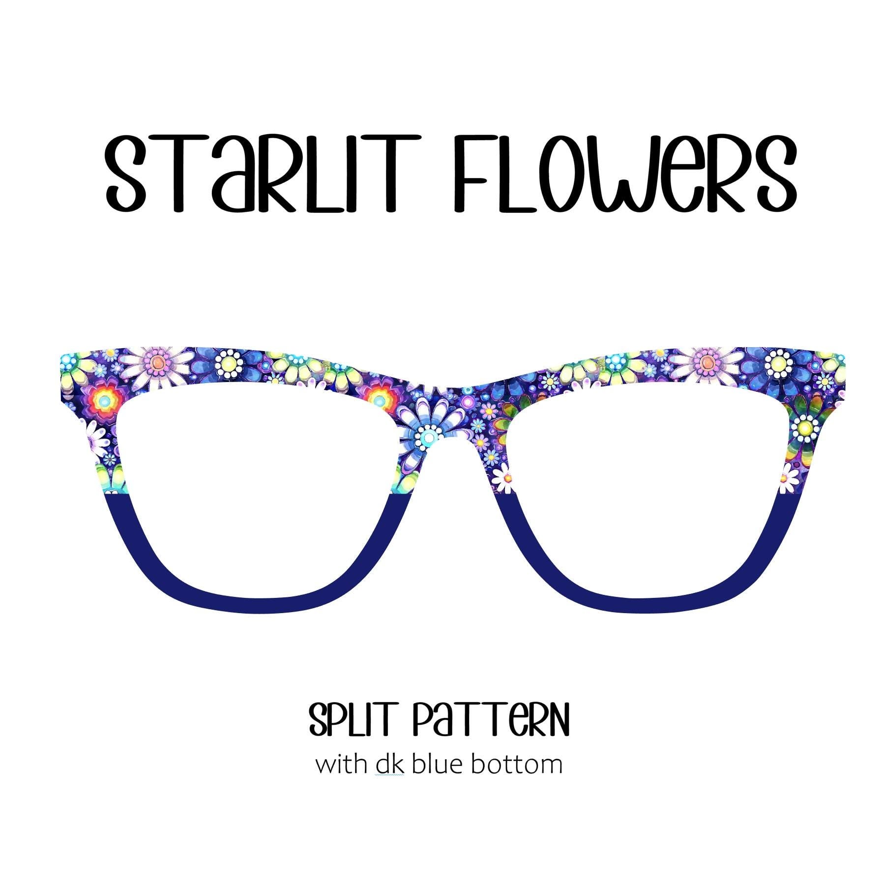 STARLIT FLOWERS Eyewear Toppers, comes with N52 magnets