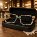 KAFFE FASSETT-01 TEXTURIZED Eyewear Toppers, comes with N52 magnets attached
