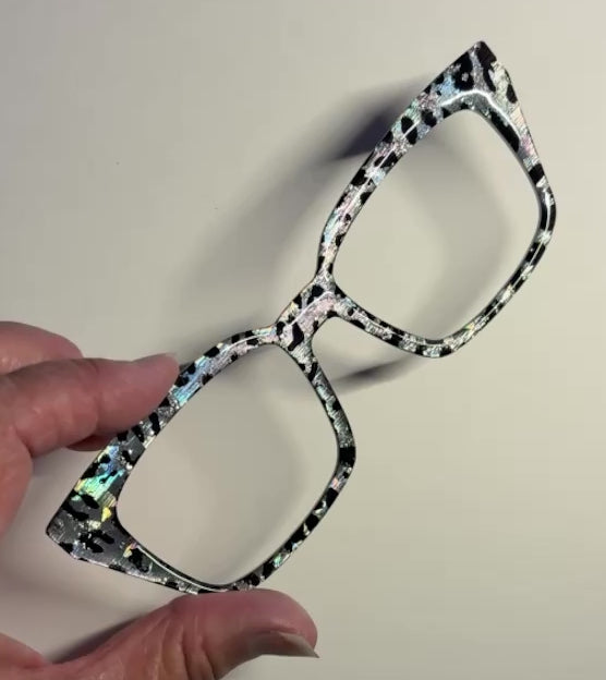 HOLO WILD: GLAMOUR AND GLITZ COLLECTION Eyewear Toppers, comes with N52 magnets