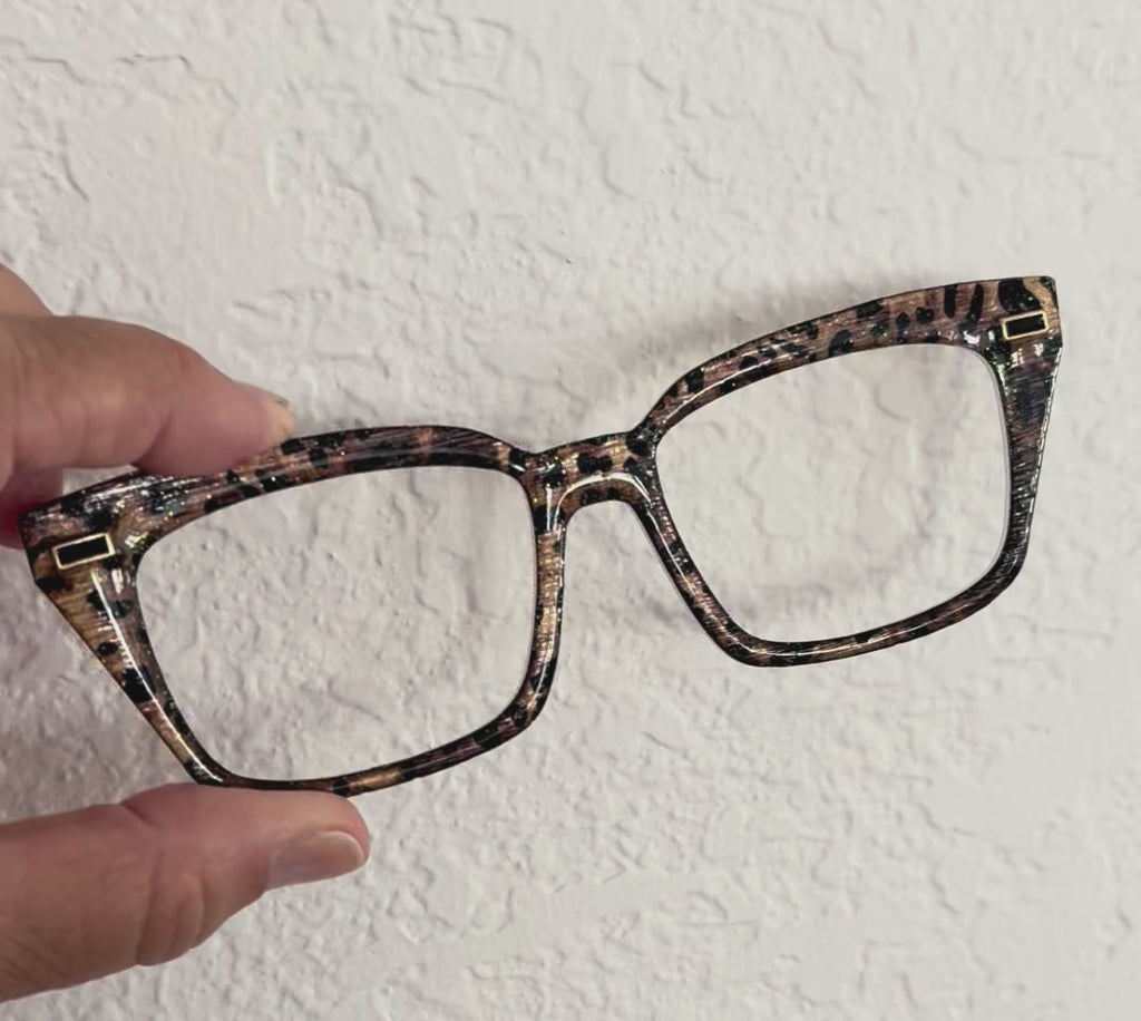 CAT COUTURE: GLAMOUR AND GLITZ COLLECTION Eyewear Toppers, comes with N52 magnets