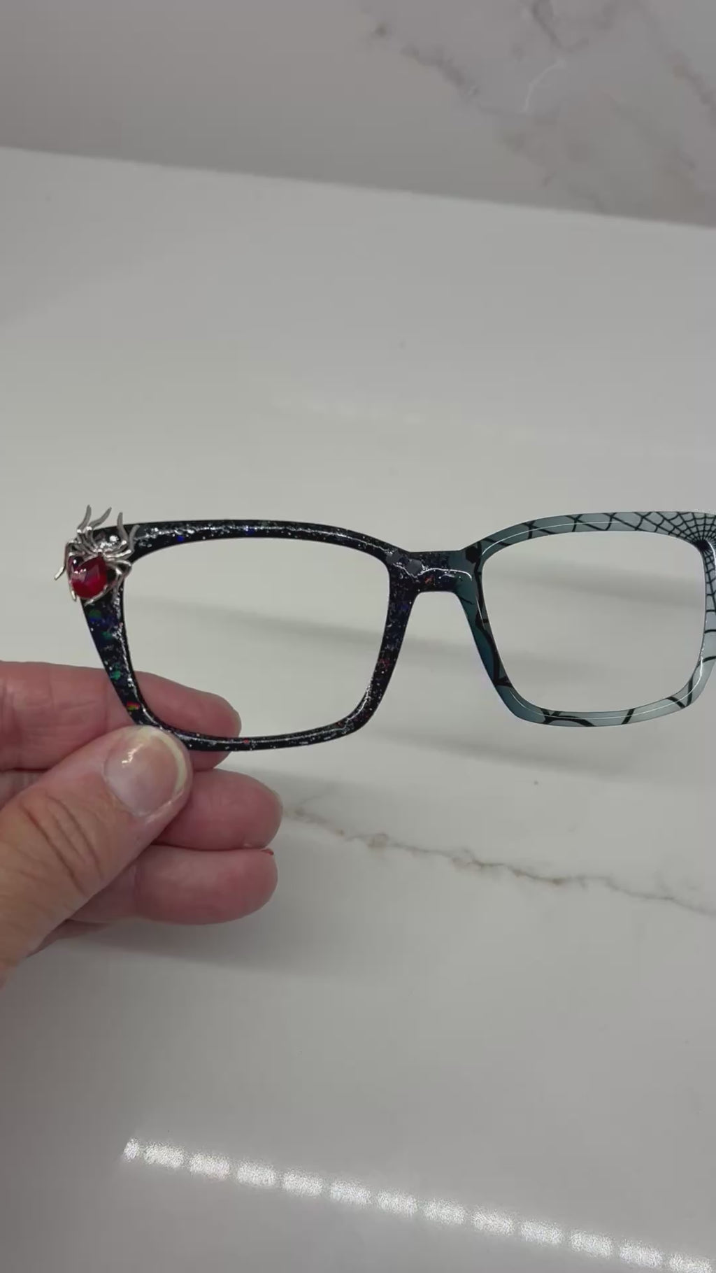 BLACK WIDOW SEDUCTION Eyewear Toppers, comes with N52 magnets