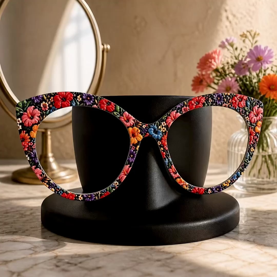 SASSY GARDEN TEXTURIZED Eyewear Toppers, comes with N52 magnets attached