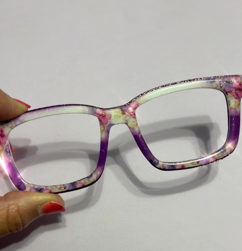 ENCHANTED BLOOMS Eyewear Toppers, comes with N52 magnets attached