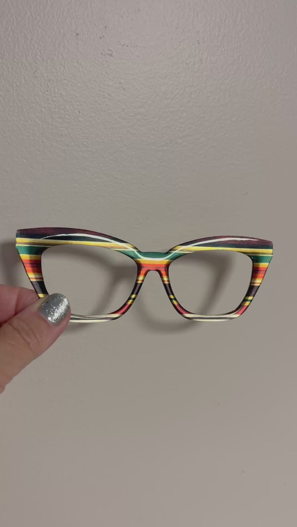 AUTUMN STRIPES Eyewear Toppers, comes with N52 magnets