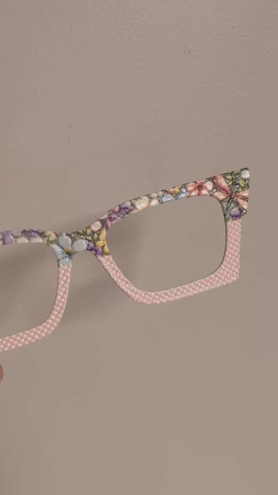 WILDFLOWERS TEXTURIZED Eyewear Toppers, comes with N52 magnets attached