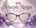 PURPLE REIGN Eyewear Toppers, comes with N52 magnets attached