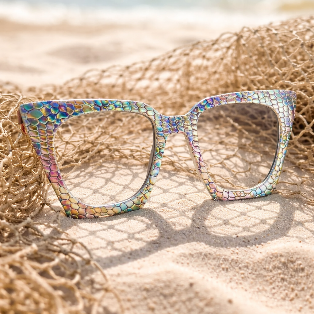 SNAKESKIN Eyewear Texturized Toppers, comes with N52 magnets attached